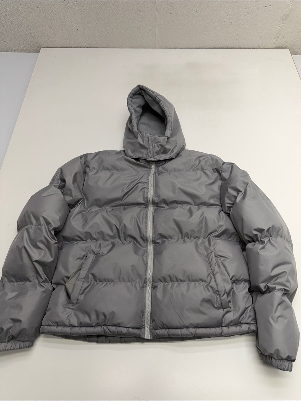 THE WARMING PROJECT Women’s Large Gray Puffer Coat